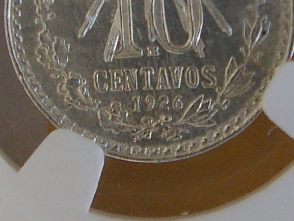 Mexico-1926/16-10-Centavos-NGC-MS-63